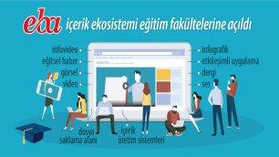 EBA´NIN İÇERİK EKOSİSTEMİ EĞİTİM FAKÜLTELERİNE AÇILDI