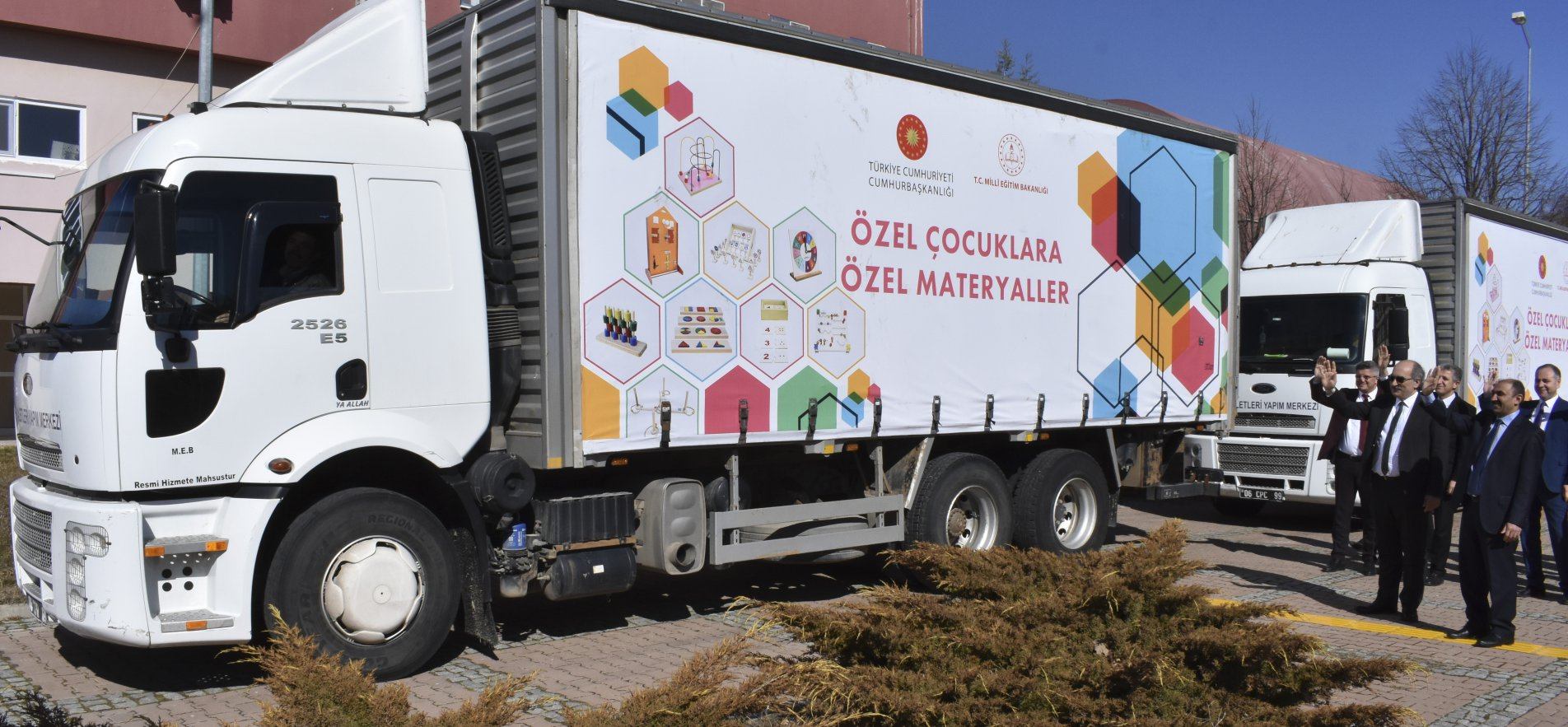 ÖZEL ÇOCUKLAR İÇİN ÜRETİLEN MATERYALLER YOLA ÇIKTI