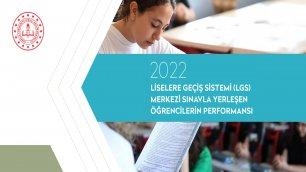 2022 Liselere Geçiş Sistemi (LGS) Merkezi Sınavla Yerleşen Öğrencilerin Performans Raporu